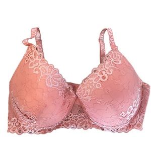 XOXO Pink Push Up 38DD Bra